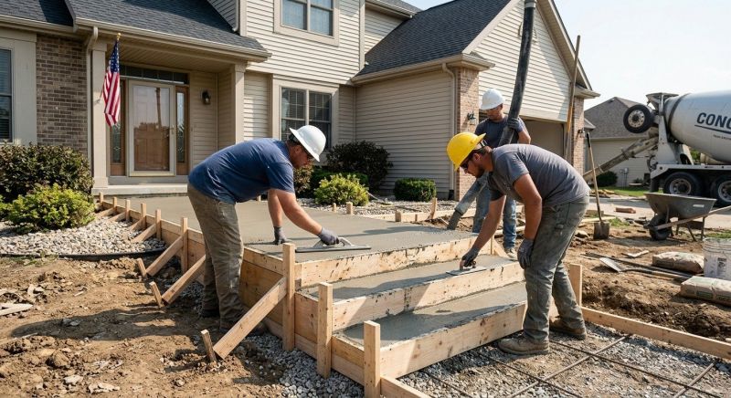 Concrete Installation in Harford County, MD