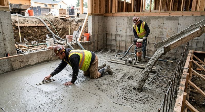 Basement Concrete Installation in Perryville, MD
