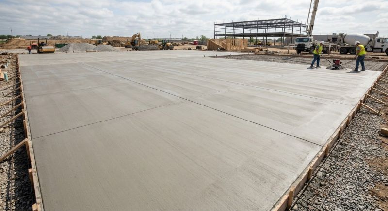 Commercial Slab Installation in Forest Hill, MD