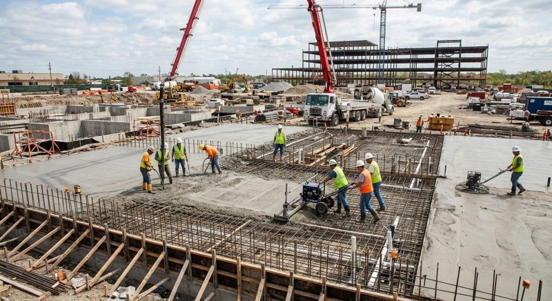 Commercial Slab Installation in Rosedale, MD