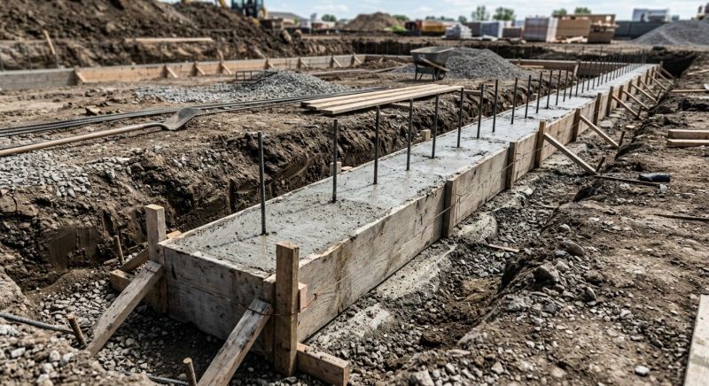 Concrete Foundation Installation in Perry Hall, MD