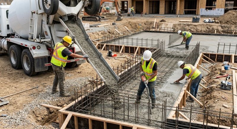 Foundation Wall Pouring in Havre De Grace, MD