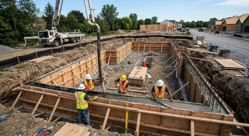 Home Foundation Installation in Rising Sun, MD